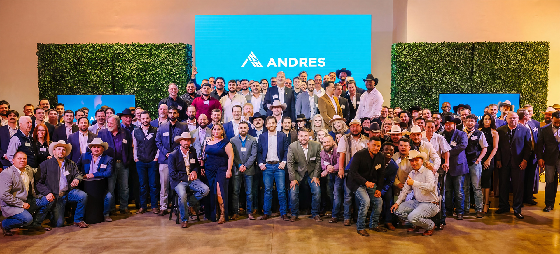 ANDRES Construction 35 Year Company Photo